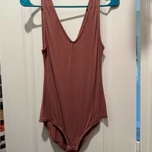 Red Haute Dusty Rose Bodysuit